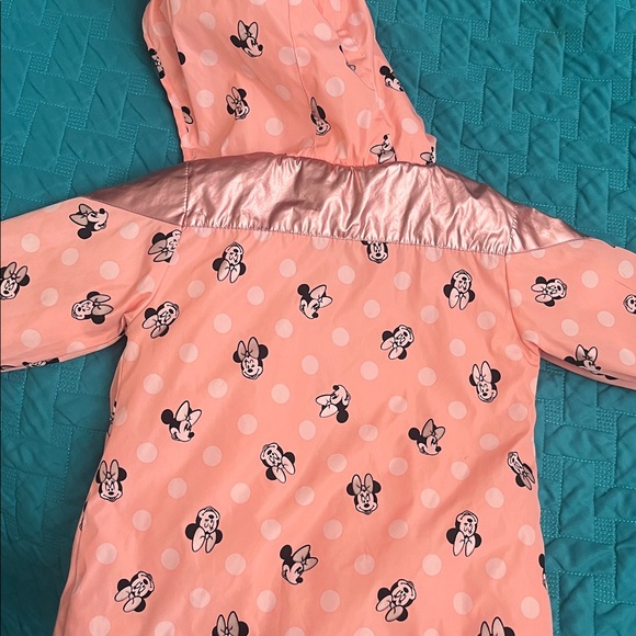 Disney Minnie Mouse insulated rain jacket size 3 T - Picture 6 of 8
